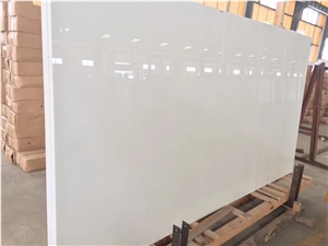 Pure White Nano Glass Artificial Crystallized