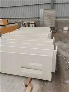 Pure White Nano Glass Artificial Crystallized