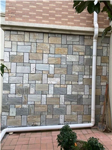 Rusty Slate Multicolor Cultured Stone Cladding