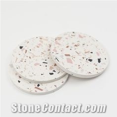 Terrazzo Around Coaster Multicolor Accessories Set