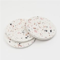 Terrazzo Around Coaster Multicolor Accessories Set