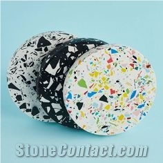 Terrazzo Around Coaster Multicolor Accessories Set