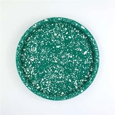 Terrazzo Round Tray Polished for Kitchen Sets