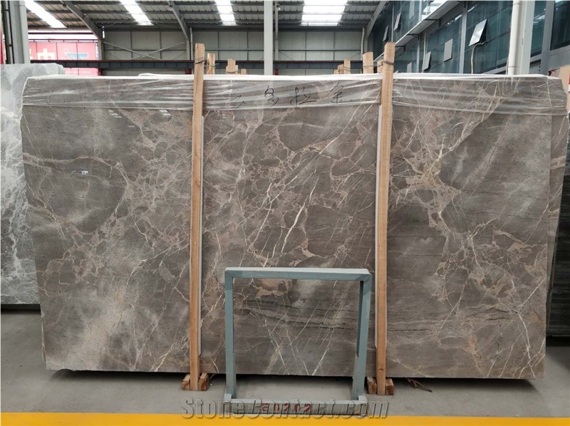 Turkey Versace Golden Gray Marble,Tundra Gold Slab