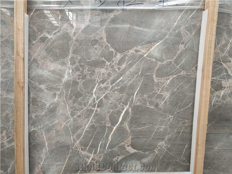 Turkey Versace Golden Gray Marble,Tundra Gold Slab