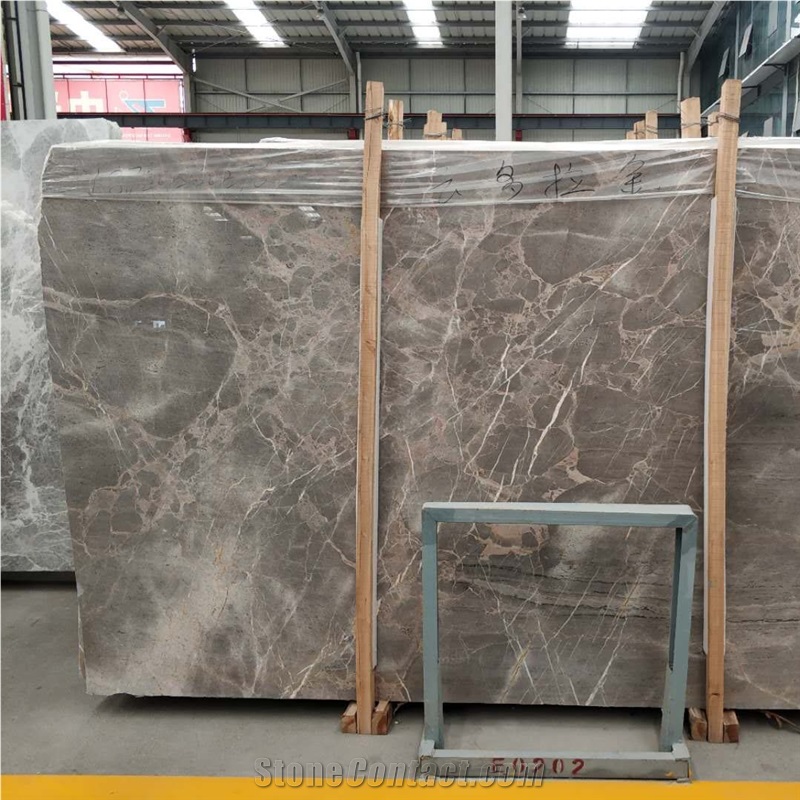 Turkey Versace Golden Gray Marble,Tundra Gold Slab