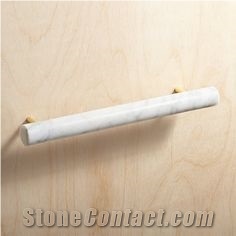 White and Black Marble Handle Doors 3 Inches Sets