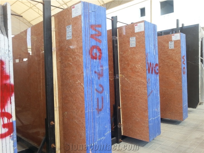 Red Alicante / Red Marble Slabs & Tiles
