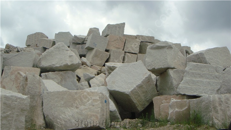 High Quality Sd White Granite Blocks