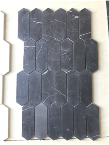 Carrara White Marble Mosaic
