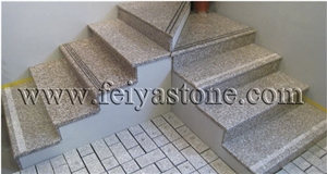 G603 Granite,Padang Light Granite,Sesame White Steps