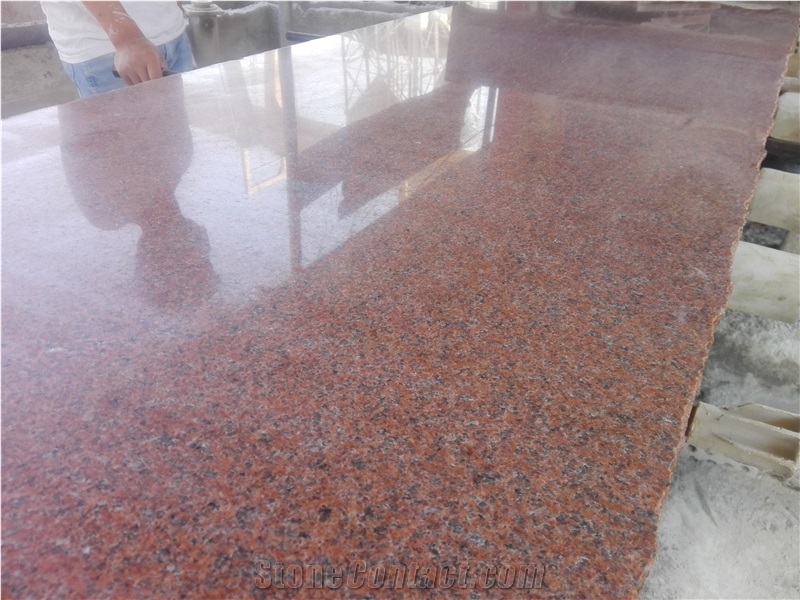 Red Sphinex Granite Slabs, Red Sphynx Granite