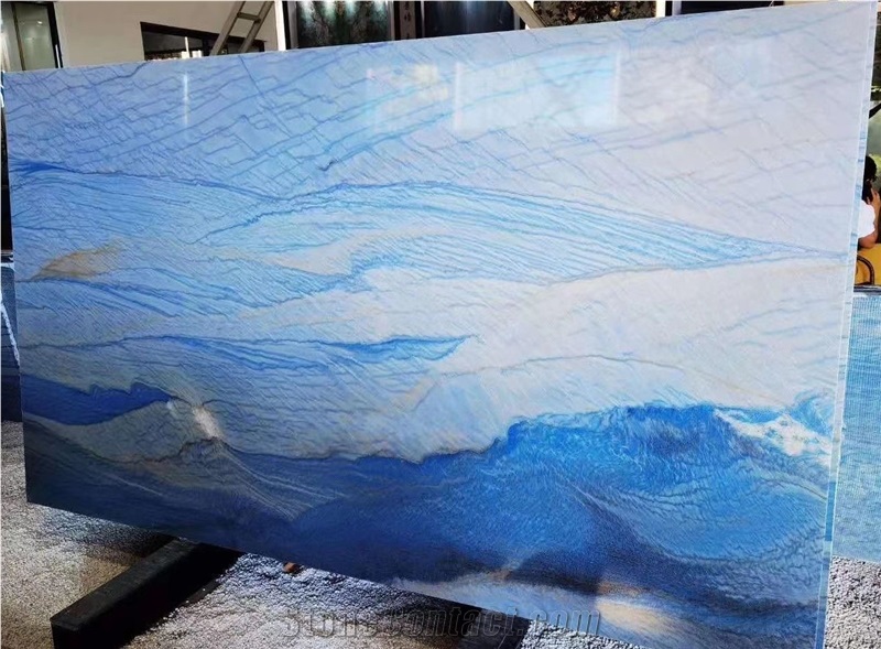 Azul Macaubas Quartzite Natural Stone Slabs
