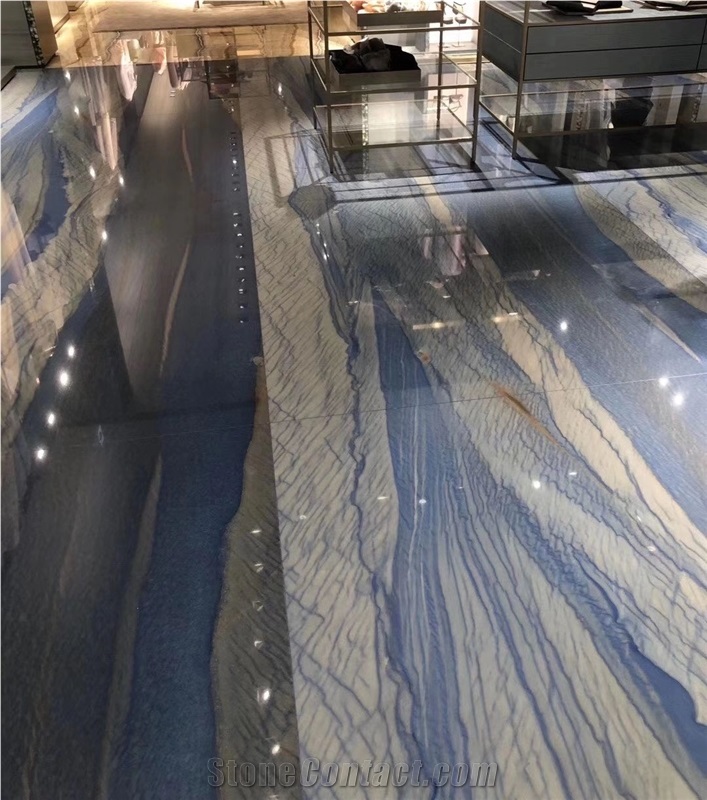 Azul Macaubas Quartzite Natural Stone Slabs