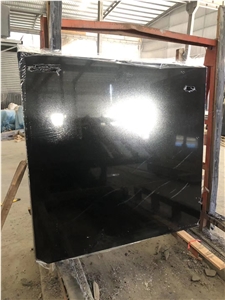 Black Jade Slabs,Ink Black Marble Floor Tiles