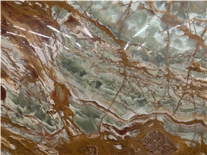 Verde Green Jade Onyx Wall Covering Tiles