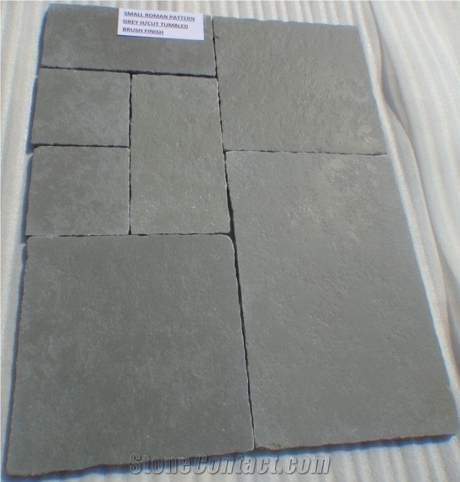 Tandoor Grey Limestone Paving, Tandur Grey Pavers
