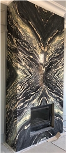 Verde Boana Marble Blocks, Verde Luana Marble, Cipollino Ondulato Marble Block