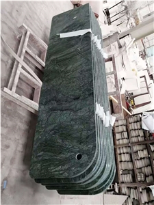 Verde Guatemala Marble Island Top