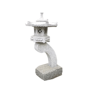 Granite Carved Japanese Style Lantern