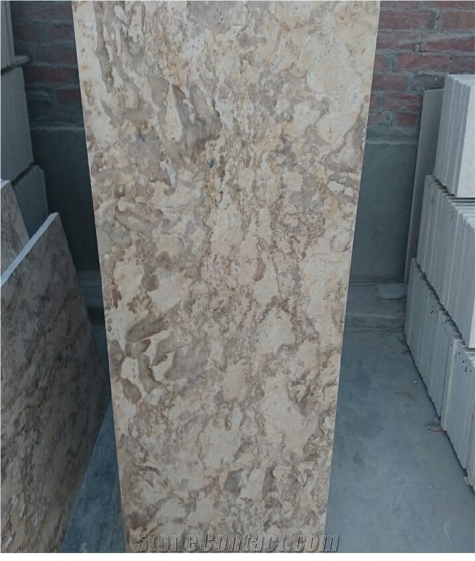 Breccia Sinai Limestone Slabs