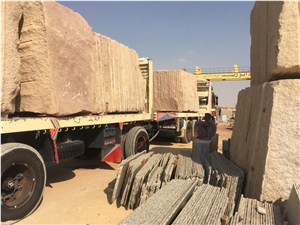New Red Aswan Granite Block, Egypt Red Granite