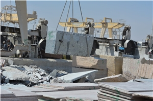 White Granite Blocks, Bianco Halayeb Granite Blocks