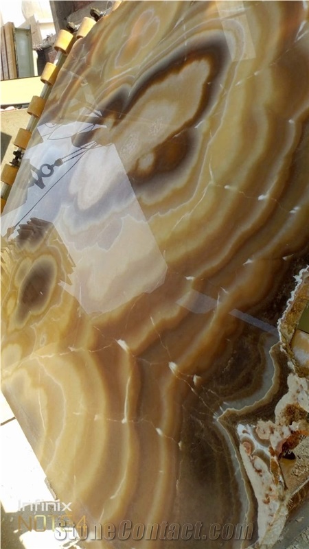 Onyx Alabaster Candle Jar