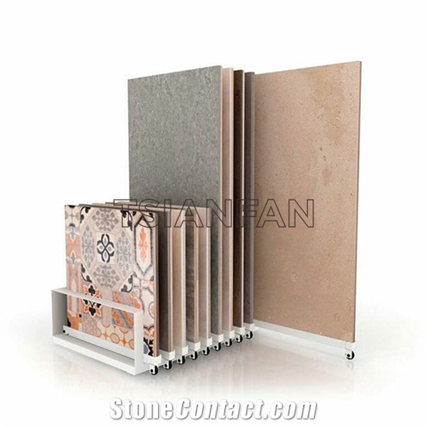 Porcelain Tile Showroom Display Stand