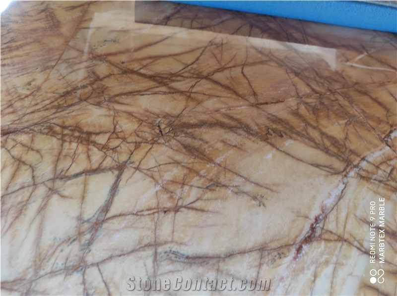 Autumn Yellow Marble Slabs