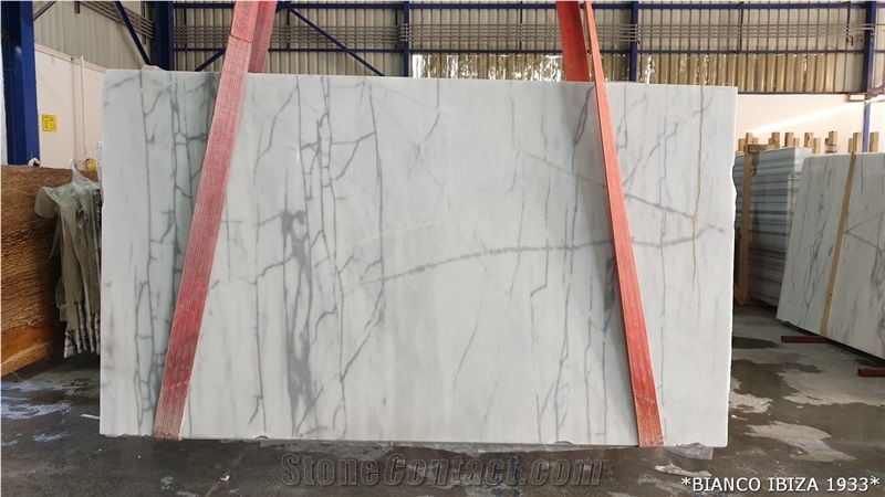 Bianco Ibiza Marble Slabs