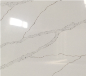 Cream Calacatta Luccia Quartz Slabs