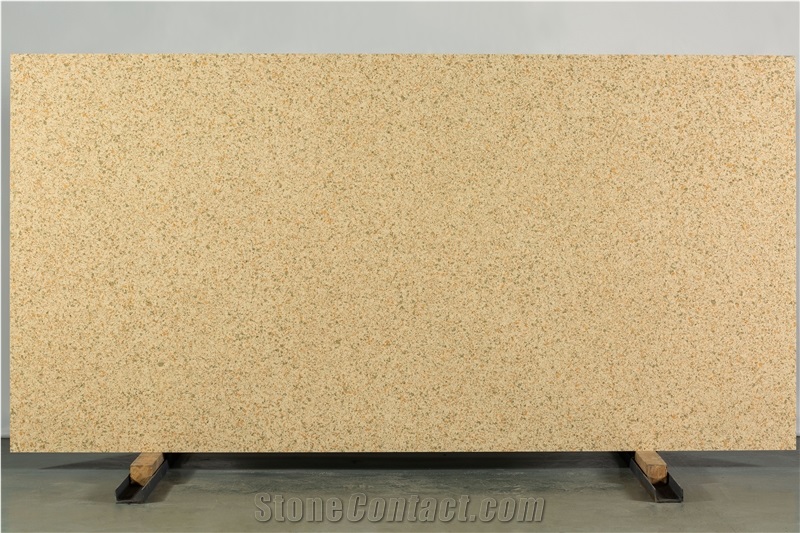 Multicolor Latte Brown Quartz Slabs