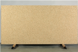 Multicolor Latte Brown Quartz Slabs