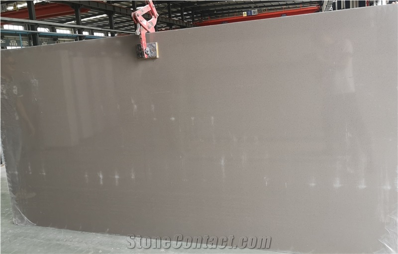 Sand Monochrome Quartz Slabs