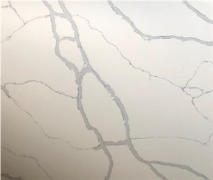 Semi White Statuary Classique Quartz Slabs Semi White Statuary Classique Quartz Slabs
