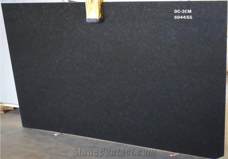 Misty Black Granite Slabs