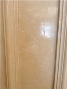 Fireplace Artificial Marble Beige Low Price