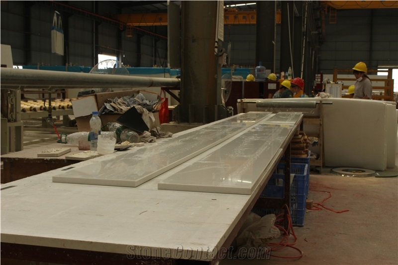 White Mirror Glass Quartz, Engineered Stone