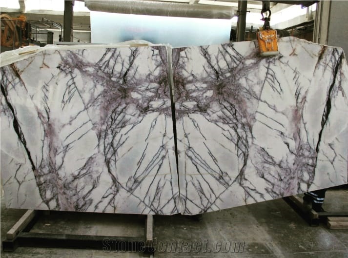 Milas Lilac Marble Block, Turkey Lilac Marble
