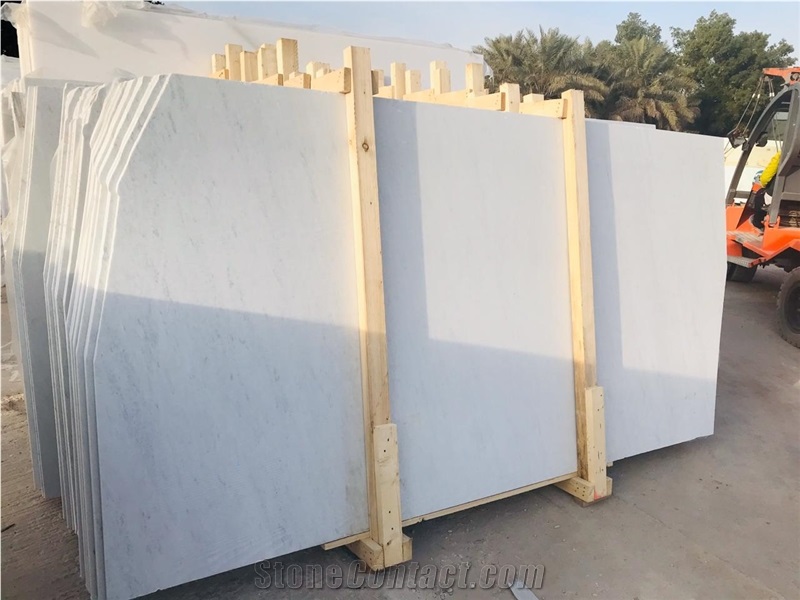 White Turkish Marble Slabs, Marble Slabs
