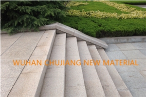China New G602 Sesame White Granite for Stair