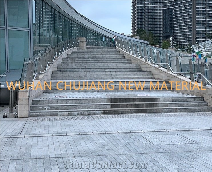 Hubei New G602 Light Grey Granite for Stair