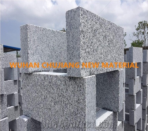 Hubei New G603 Granite Flamed Paving Brick Stone