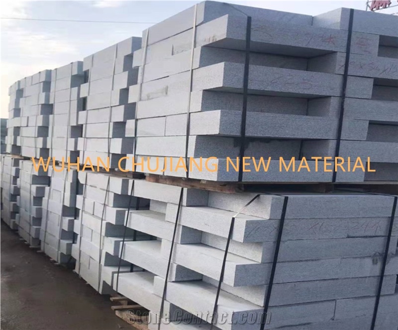 Hubei New G603 Granite Flamed Paving Brick Stone