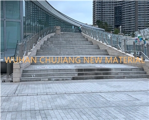 Hubei New G603 Light Grey Granite for Stair