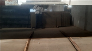 Black Granite Slabs, Mp Black Granite