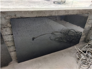 Black Granite Slabs, Mp Black Granite