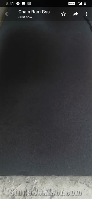 Black Granite Slabs
