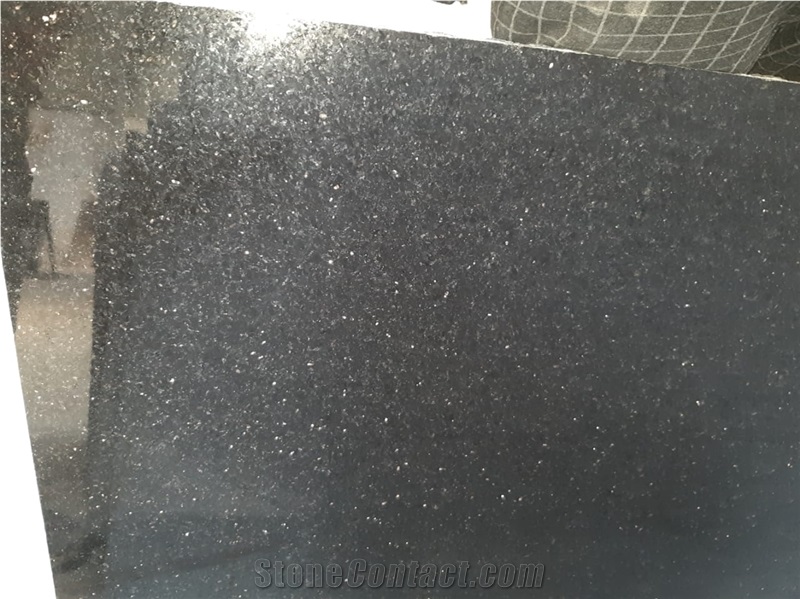 Under & Below Size Polished Black Galaxy Slabs